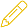 yellow pencil icon